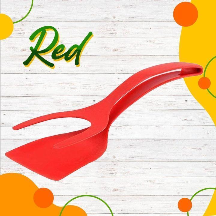 đ„đ„© 2-in-1 Spatula Clip â Heat-Resistant Silicone & Non-Slip Handle â Kitchen Cooking Essential