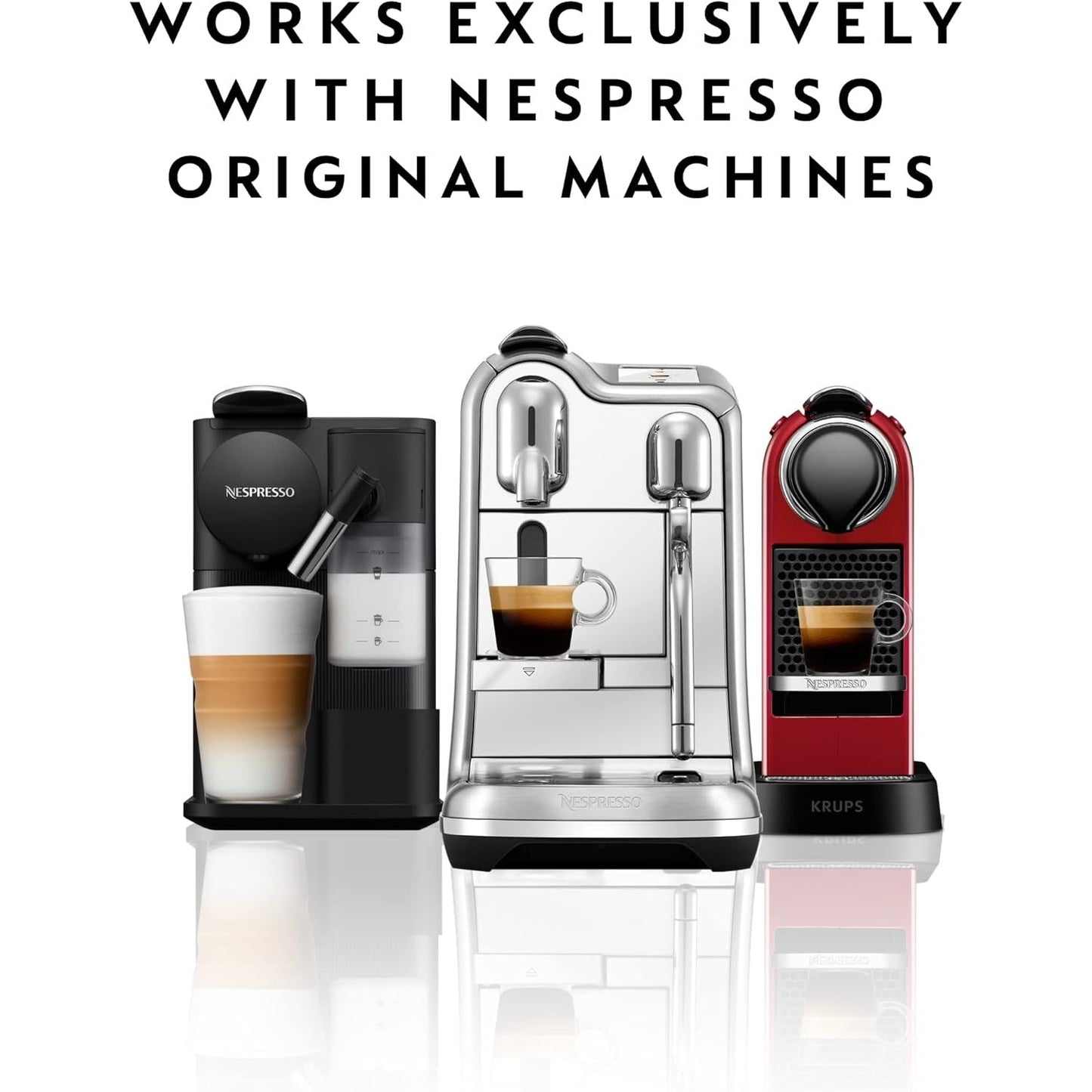 Nespresso Original Line Capsules –  Dark Roast Coffee Pods, 50-Count