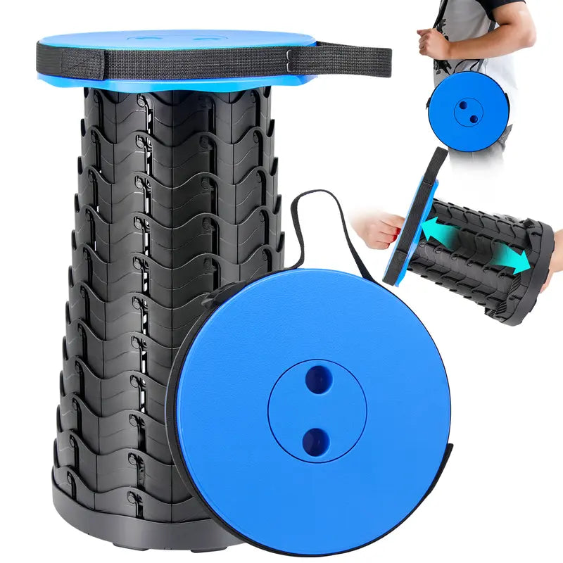 Ultra-Portable Retractable Telescopic Stool