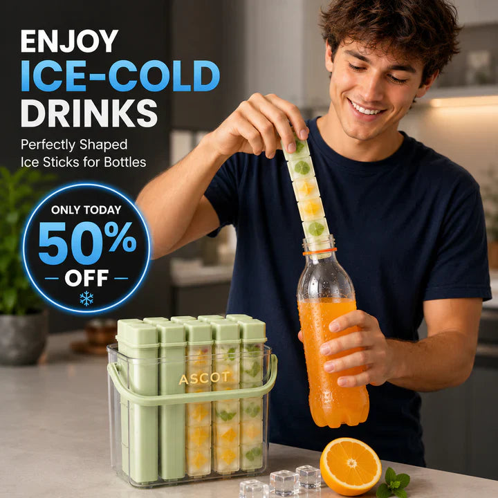 Bottle Ice Cube Maker - Enjoy perfect cold drink