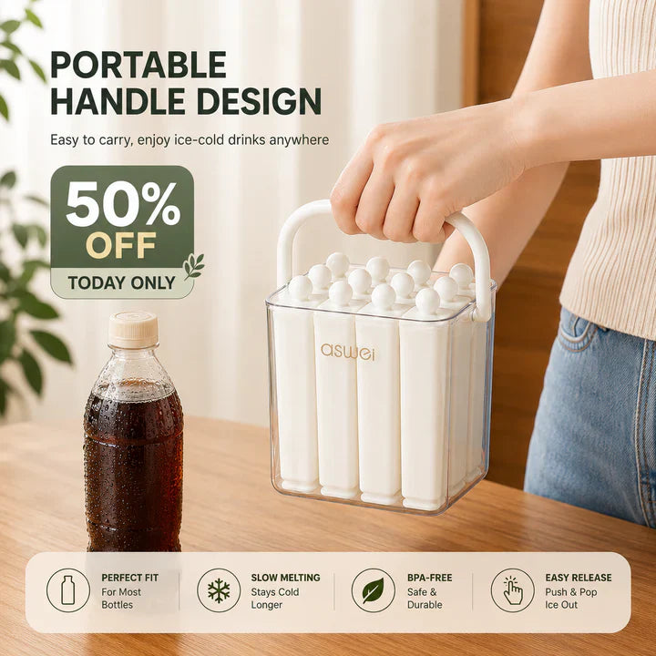 Bottle Ice Cube Maker - Enjoy perfect cold drink