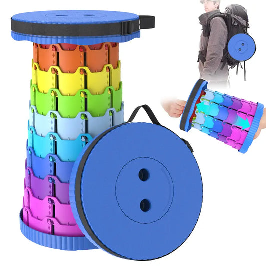 Ultra-Portable Retractable Telescopic Stool